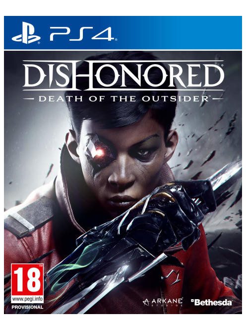  PS4 Dishonored Death of the Outsider ÚJ Játék