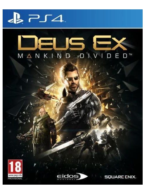 PS4 Deus Ex Mankind Divided Használt Játék