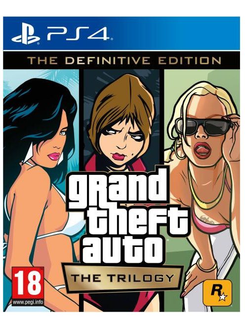  PS4 GTA The Trilogy ÚJ Játék