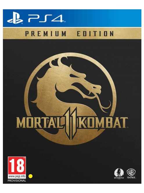  PS4 Mortal Kombat 11 Premium Edi. ÚJ Játék
