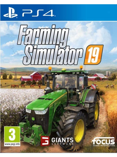  PS4 Farming Simulator 19 Használt Játék