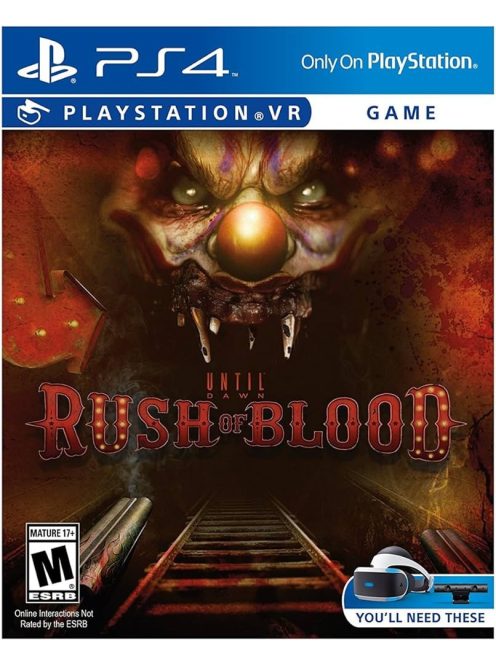 PS4 Until Dawn Blood of Rush VR Használt Játék