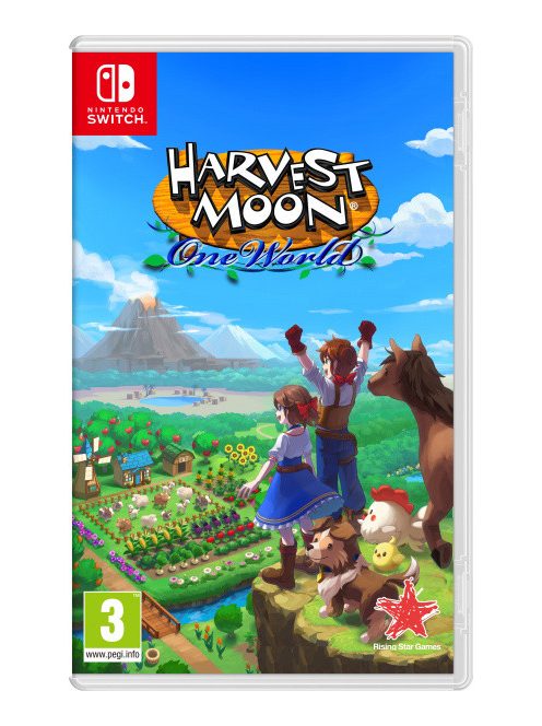  Switch Harvest Moon One World ÚJ Játék