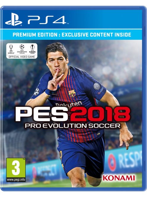  PS4 PES 2018 Használt Játék