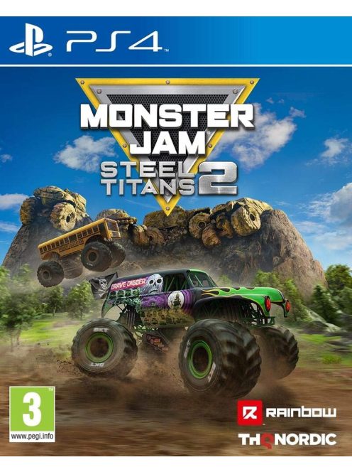 PS4 Monster Jam Steel Titans 2 Használt Játék