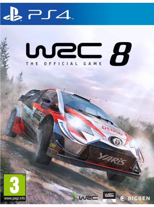  PS4 WRC 8 ÚJ Játék
