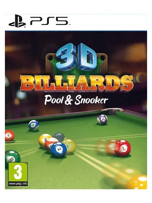  PS5 3D Billiards Használt Játék