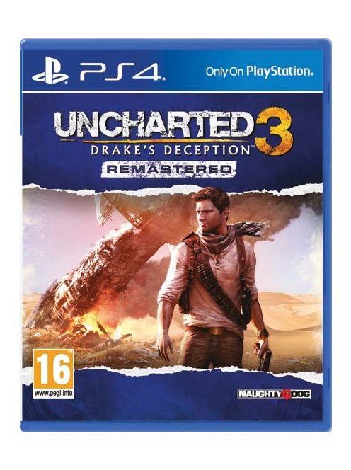  PS4 Uncharted 3 Drake's Deception Remastered Használt Játék