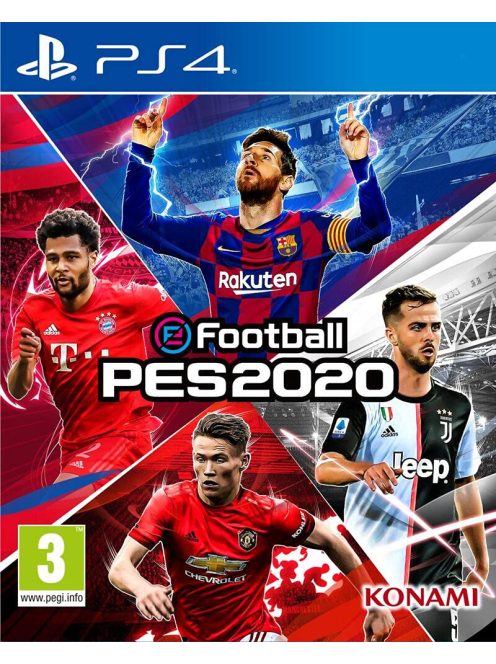PS4 Football PES2020 Használt Játék