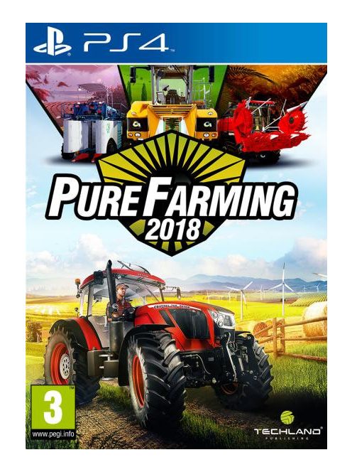  PS4 Pure Farming 2018 Használt Játék