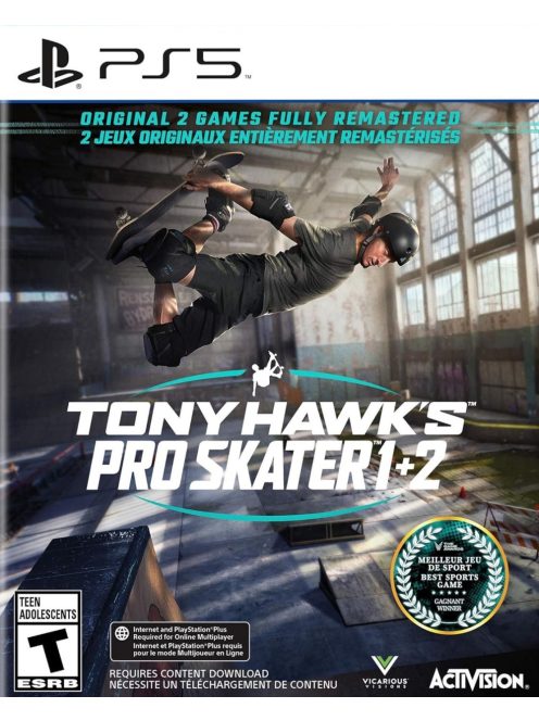  PS5 Tony Hawk's Pro Skater 1+2 ÚJ Játék