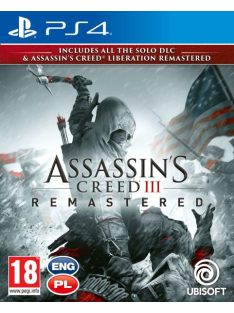  PS4 Assassin's Creed III Remastered Használt Játék